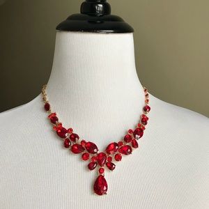 Swarovski Crystal Necklace and Earrings